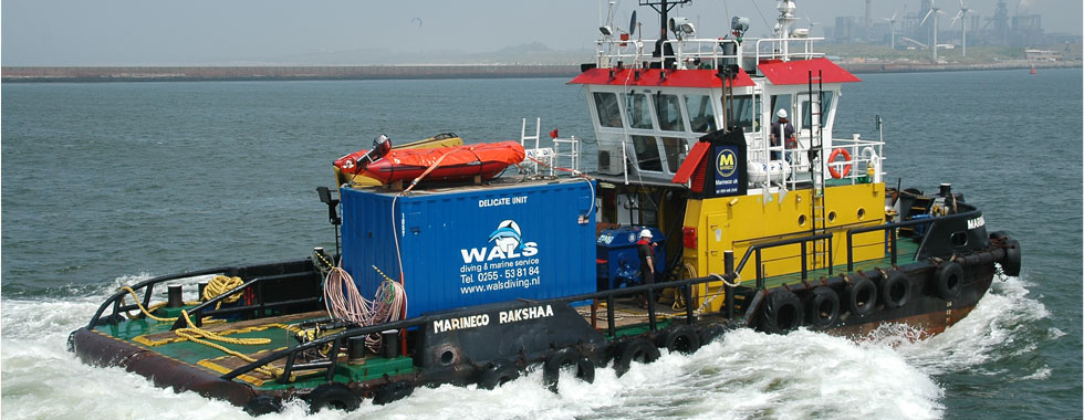 duikwerkzaamheden duikunit scheepsinspectie offshore mobile SSE